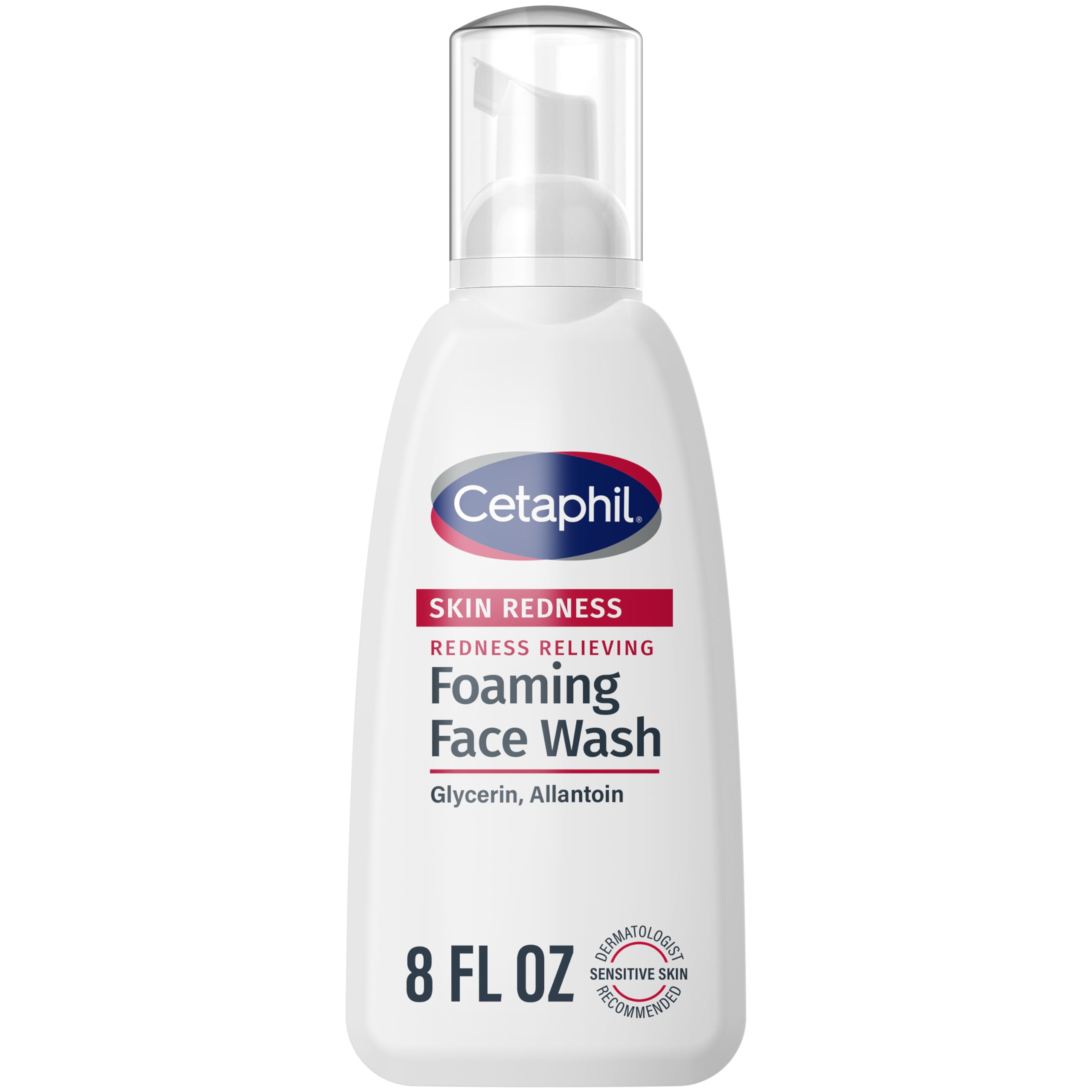 Cetaphil Foaming Face Wash for Redness Prone Skin - 8 fl oz