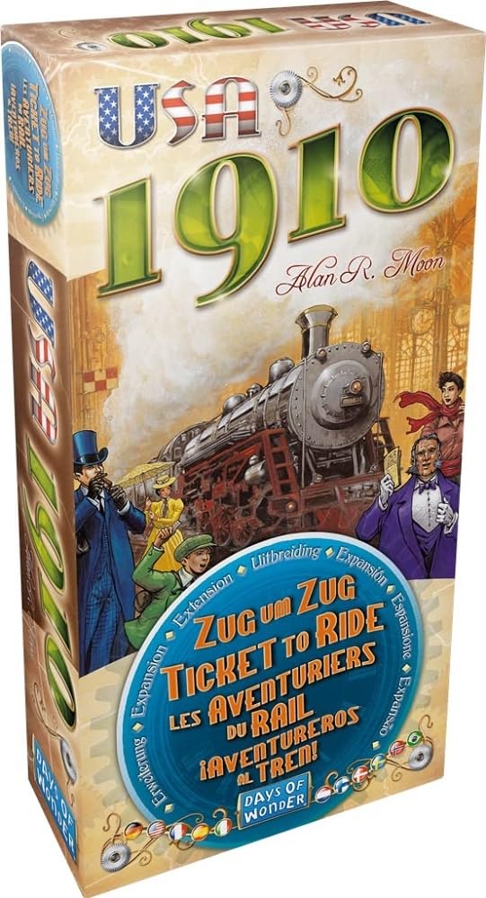 Ticket To Ride - USA 1910 Expansion