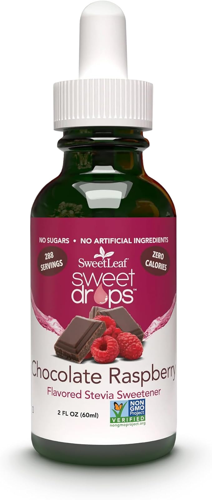 Sweet Leaf Liquid Stevia Chocolate Raspberry - 2 fl oz