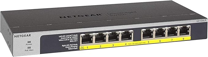 Netgear GS108LP - Switch