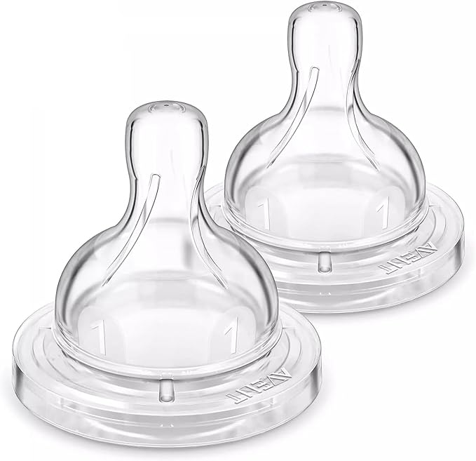 Avent Anti-Colic Teats 0 Month+ - 2 Pack