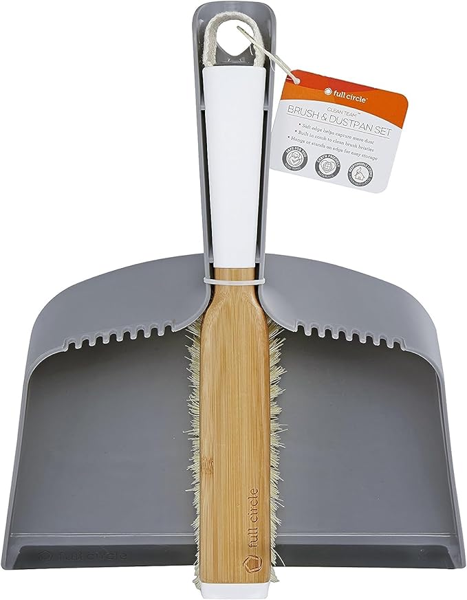 Full Circle Clean Team Brush & Dustpan Set
