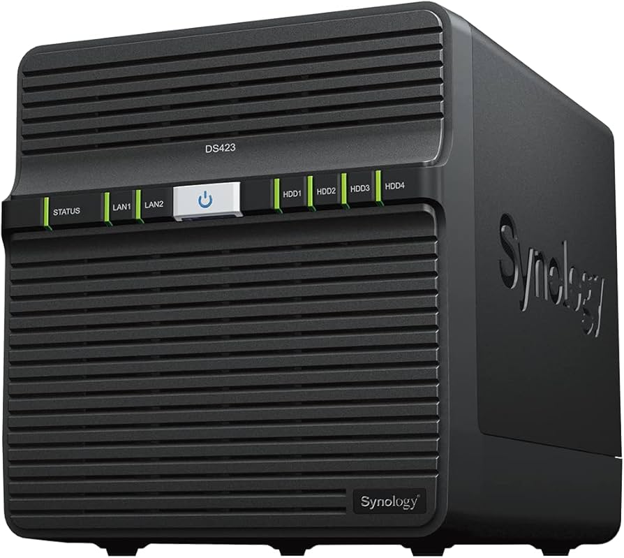 Synology DiskStation DS423 4-core 2GB RAM 4-Bay NAS