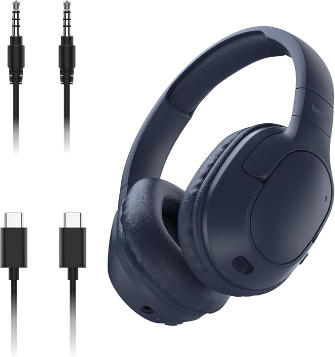 Belkin SoundForm Surround Over Ear Headphones - Blue