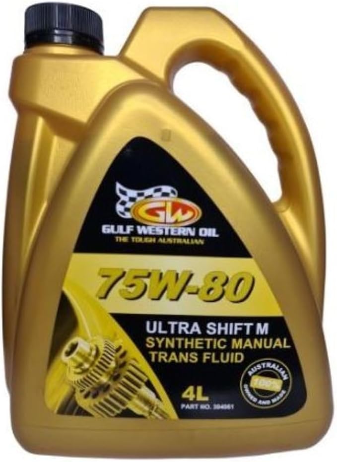 Gulf Western Ultra Shift M Synthetic MTF 75W-80 Gear Oil 4L (304061)