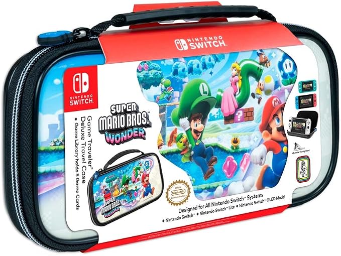 NSW Game Trvlr DLX Super Mario Bros Wonder TRVL Cs Toys/Spielzeug