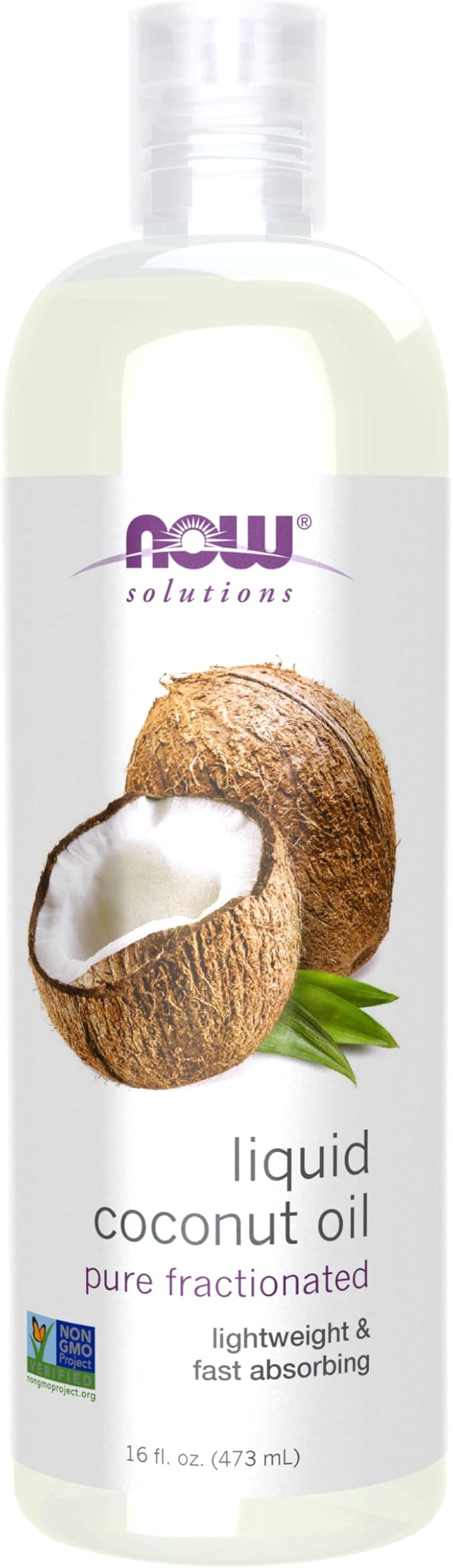 Now Foods Liquid Coconut Oil 16 fl oz