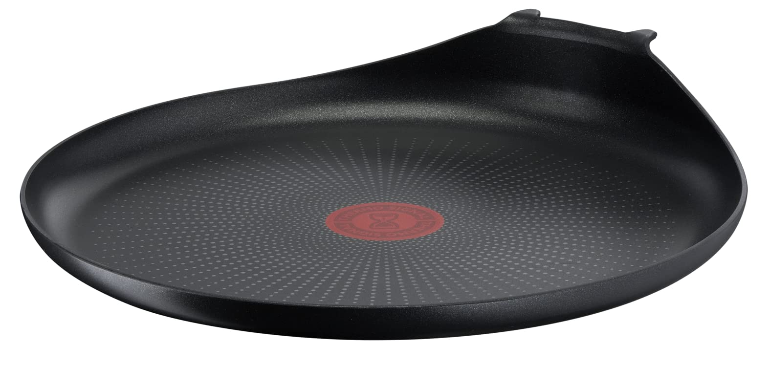 Tefal Ingenio Easy Plus Crepe Pan, 27 cm, Stackable, Non-stick Coating, For All Hobs Except Induction, Made in China L1461004, Black