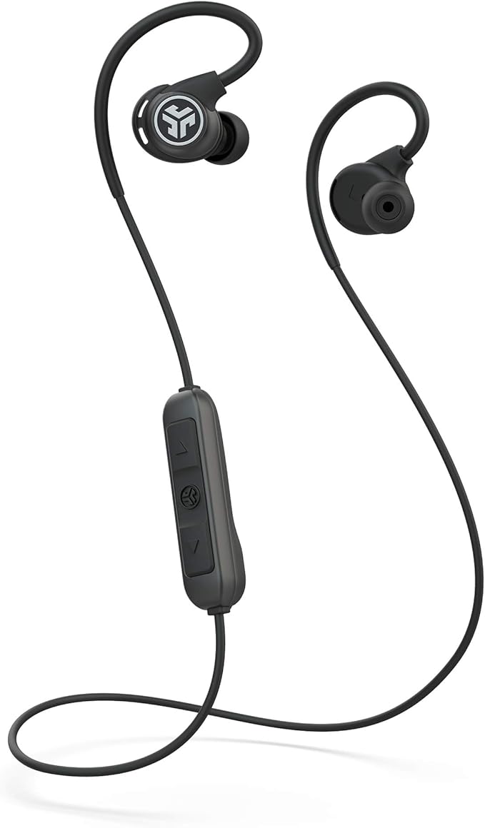 JLab Audio - Fit Sport Fitness Earbuds Wireless In-ear Headphones - Black