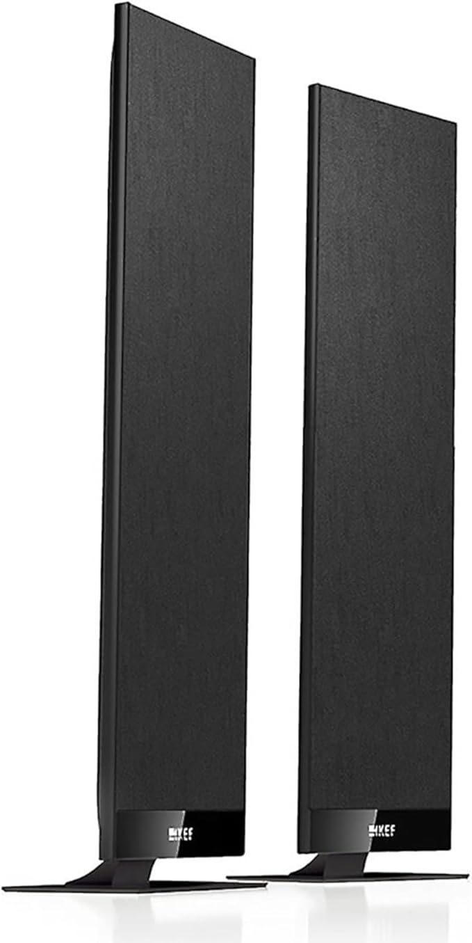 KEF T301 Satellite Speakers (Pair, Black)