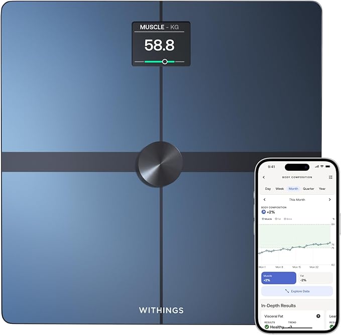 Withings Body Plus Wi-Fi Scale (Black)
