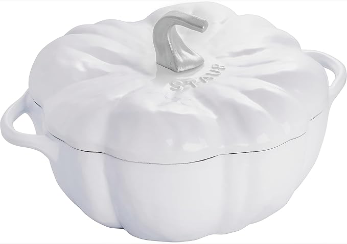 Staub White 3.5-Qt. Pumpkin Dutch Oven One-Size