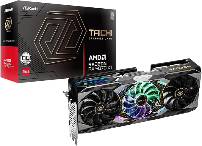 ASRock Radeon RX 9070 XT Taichi 16GB OC