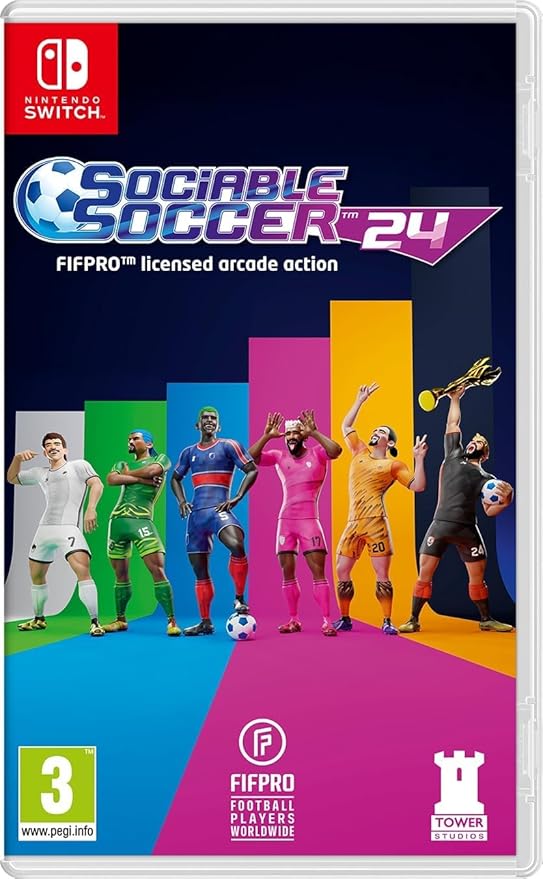 Nintendo Switch Sociable Soccer 24 Clear