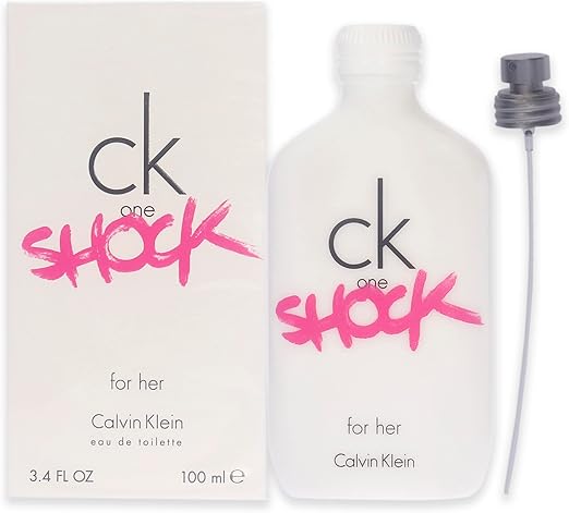 CK One Shock Eau De Toilette Spray by Calvin Klein - 100 ml
