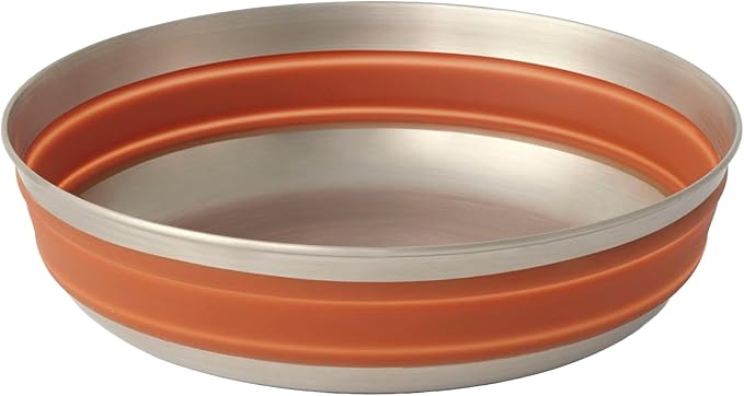 Sea to Summit Detour Stainless Steel Collapsible Bowl Brown
