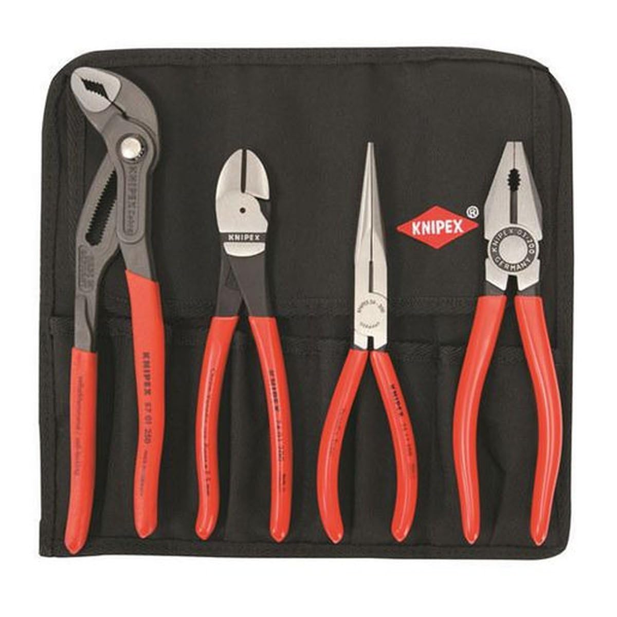 Knipex 4 Piece Plier & Cutter Tool Roll - 0035
