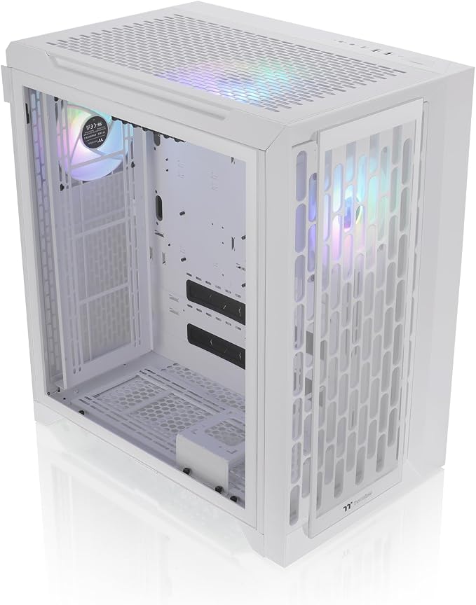 Thermaltake CTE C700 ARGB Tempered Glass Mid Tower E-ATX Case - White, CA-1X7-00F6WN-01 Computer Cases (PC Cases)
