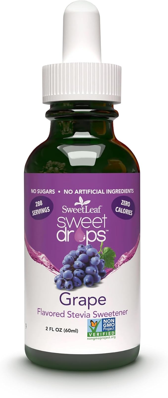 SweetLeaf Stevia Liquid Grape Sweet Drops 60ml