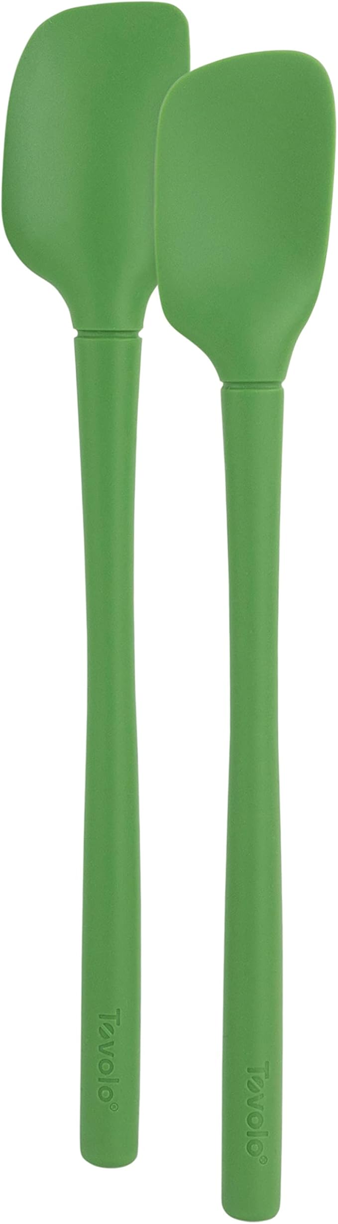 Tovolo Flex-Core All Silicone Set 2 Mini Spatula/Spoonula- Pesto