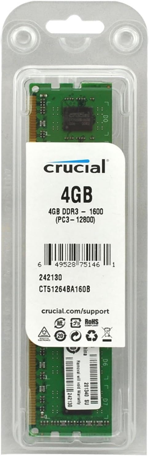 RAM Memory Crucial CT2K102464BD160B 16 GB DDR3L