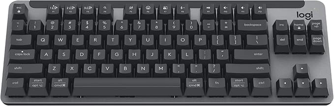 Logitech Signature K855 Wireless Mechanical TKL Keyboard - Graphite