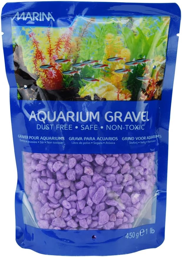 Marina Decorative Aquarium Gravel - Purple - 2 kg