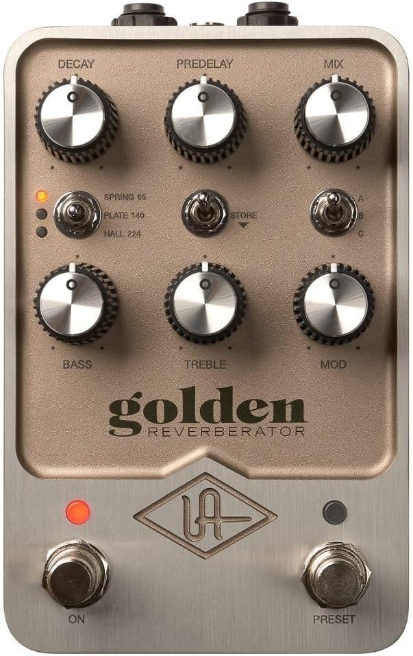 Universal Audio Golden Reverberator Pedal