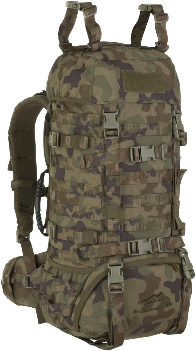 Wisport Raccoon 45L Rucksack Multicam Black