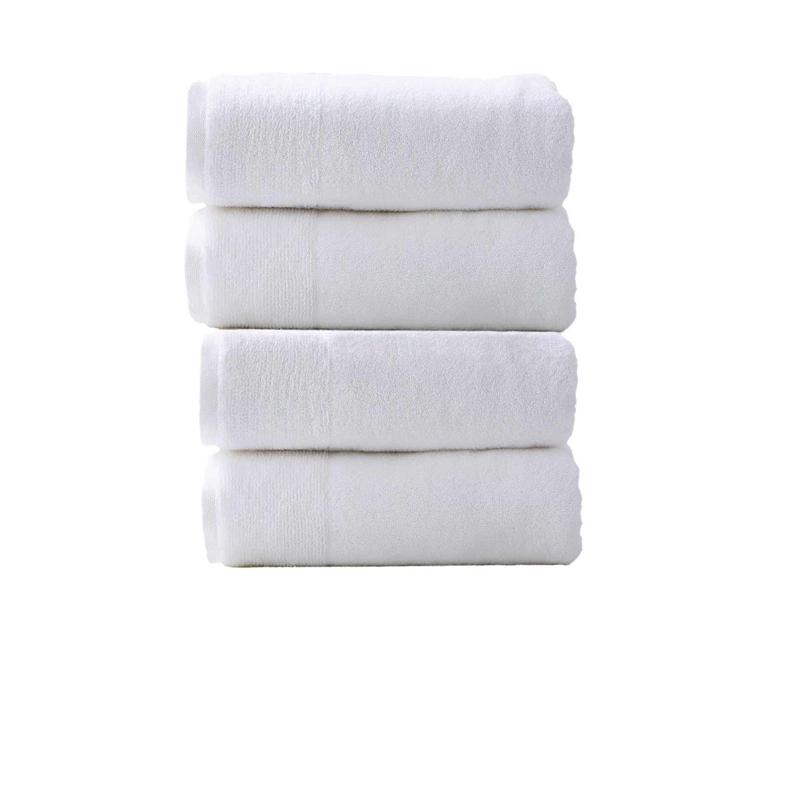 Renee Taylor Aireys 650 GSM Zero Twist 4 Piece Bath Towel Snow