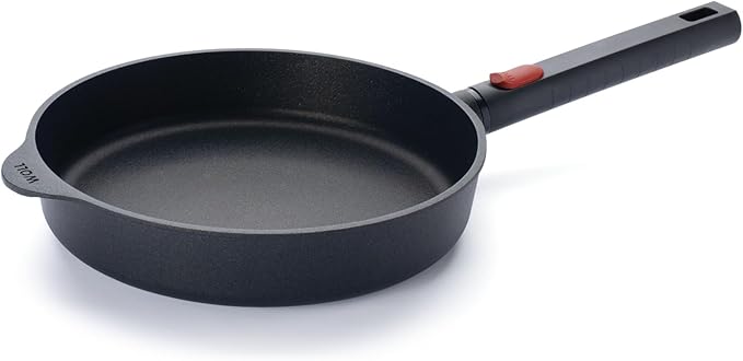 Woll Eco Logic Detach Handle Induct Frypan 20cm in Black