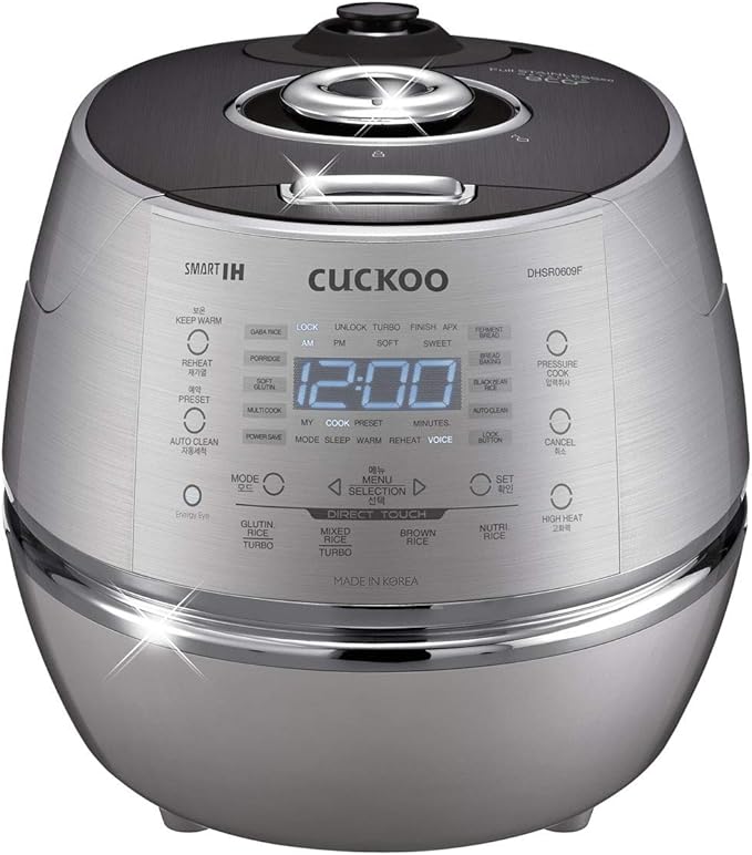 Cuckoo IH 6 Cup Pressure Rice Cooker CRP-DHSR0609F