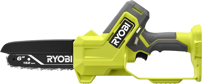 Ryobi ONE+ 18V 6 in. Battery Compact Pruning Mini Chainsaw (TOOL ONLY- battery and charger NOT INCLUDED)