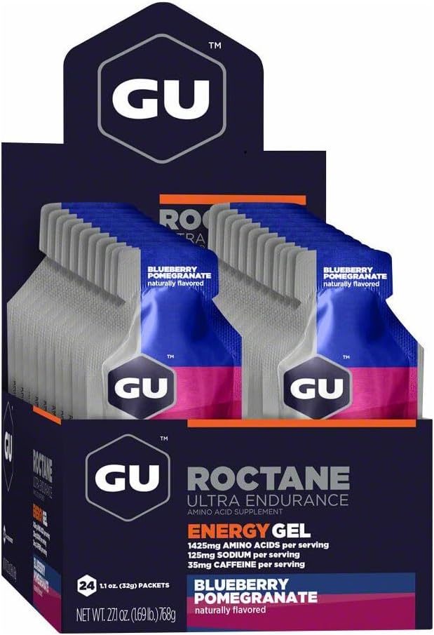 GU Energy Roctane Ultra Endurance Energy Gel, 24 Count, Assorted Flavo