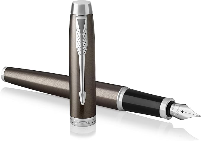 Parker Im Achromatic Fountain Pen - Matte Black