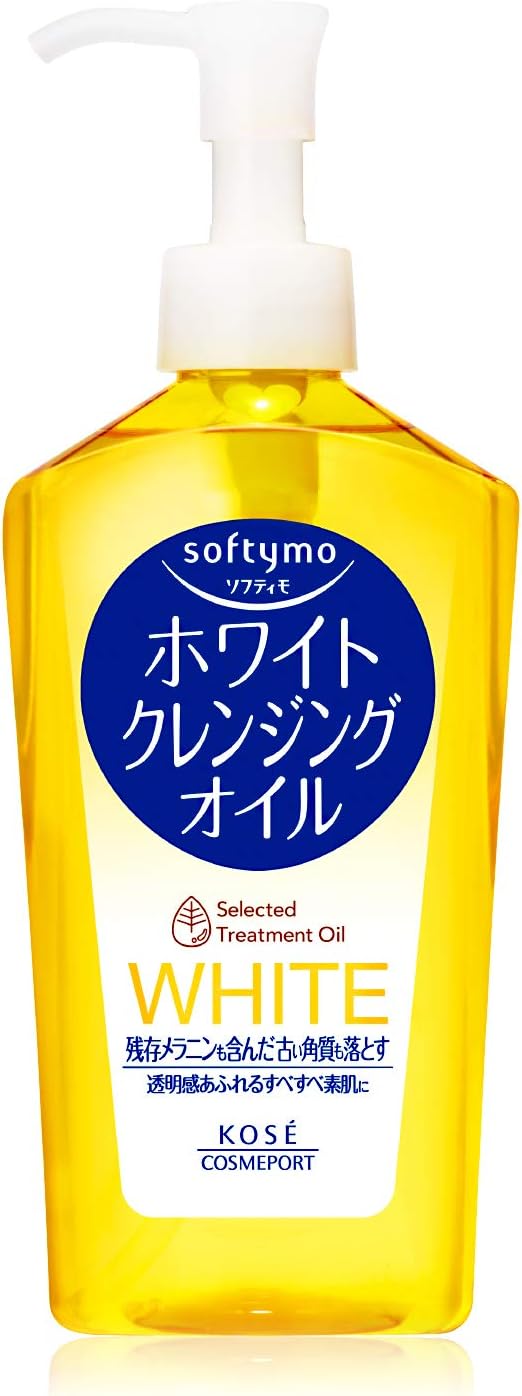 Softymo White Cleansing Oil 240ml by Kose - Gentle Makeup Remover