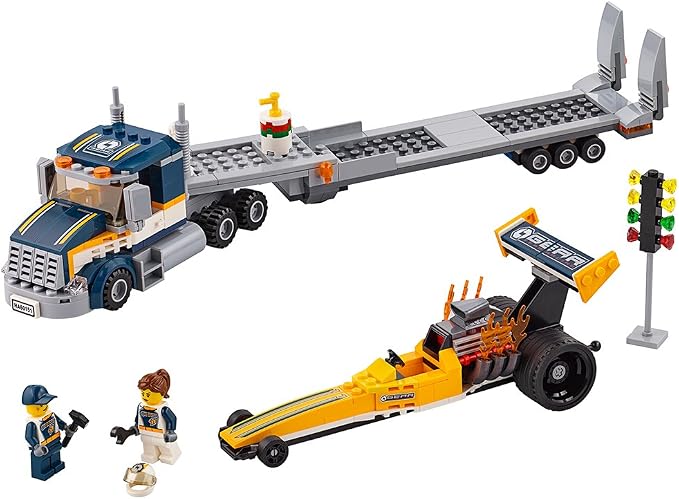 LEGO City Great Vehicles Dragster Transporter (60151)