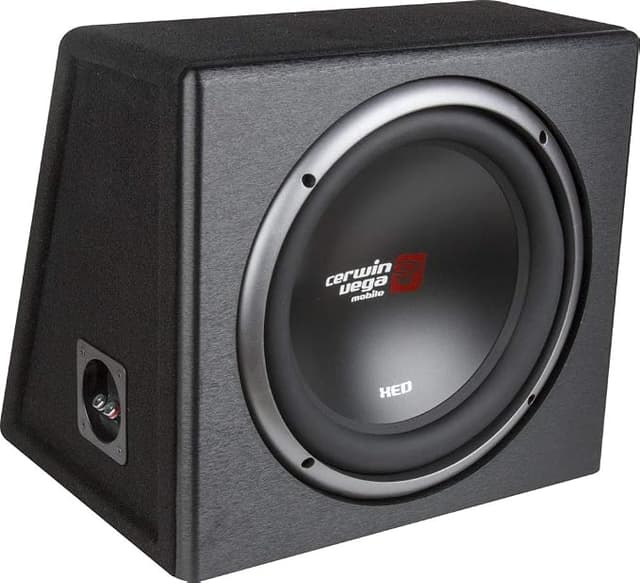 Cerwin Vega XE10SV XED Series 10" Passive Single Vented Box Subwoofer