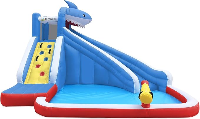 Lifespan Kids Sharky Inflatable Slide & Splash