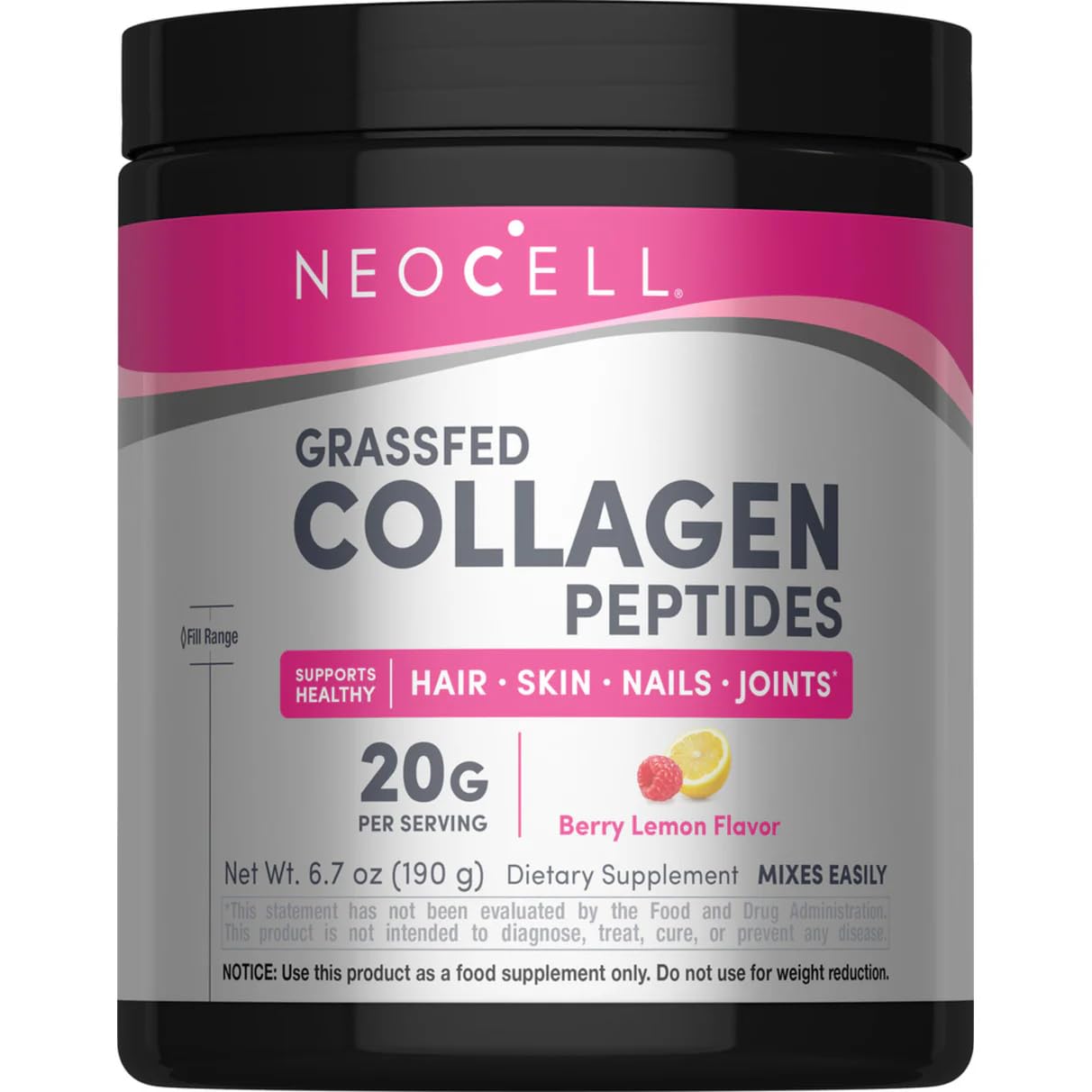 Neocell Super Collagen Type 1 & 3 Berry Lemon 190 G