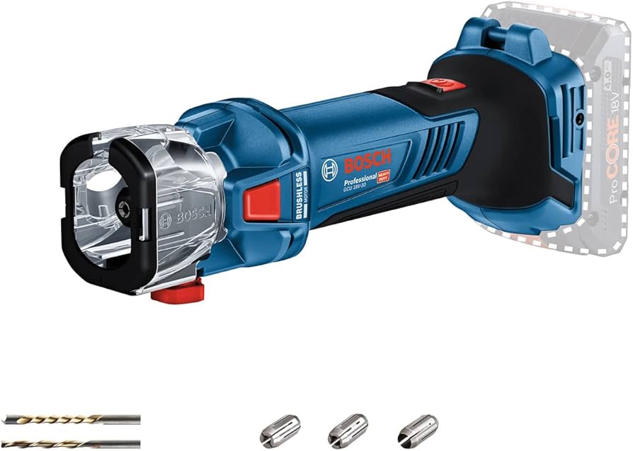 Bosch Gcu 18V-30 Professional Milling Machine Silver
