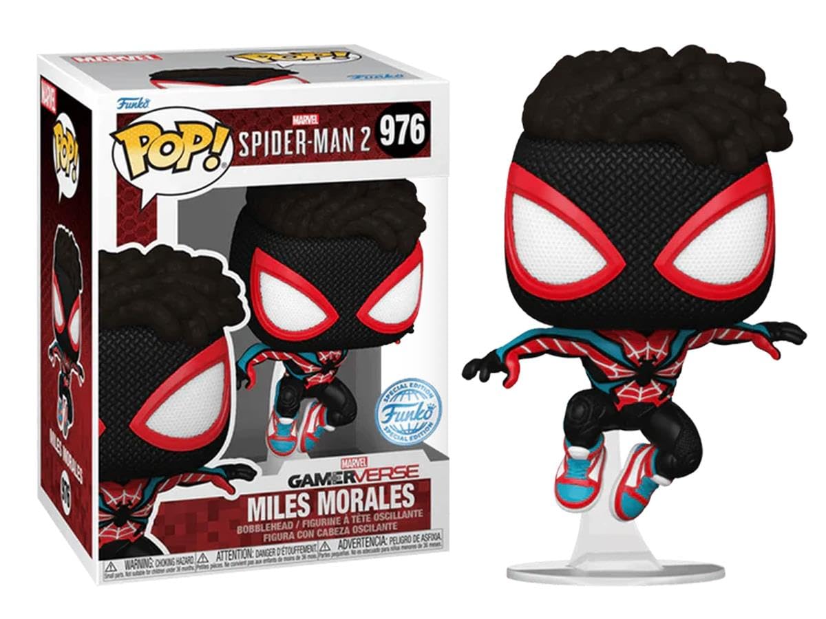 Spiderman 2: Miles Morales (Evolved Suit)- Pop! Vinyl Figure