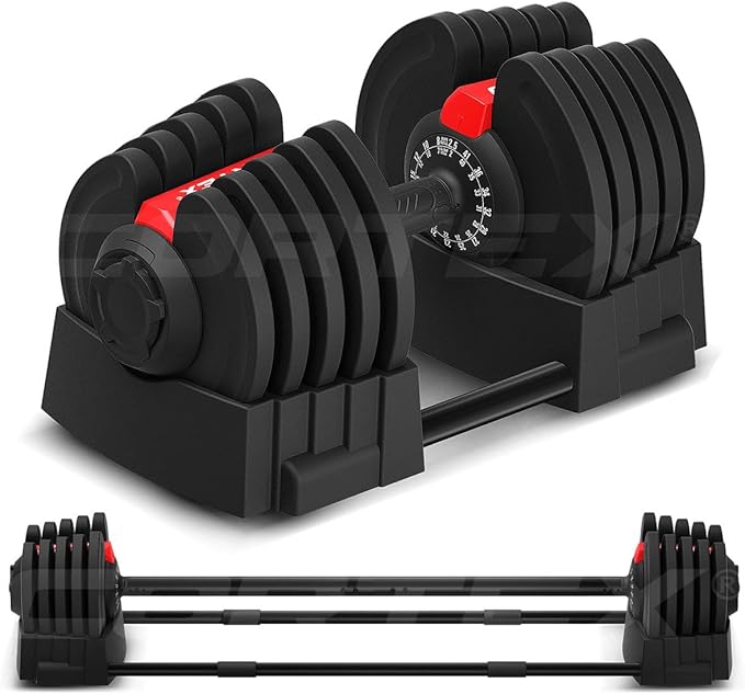 Cortex RevoLock V2 40kg Adjustable Steel Dumbbell Barbell All-in-One (Single)