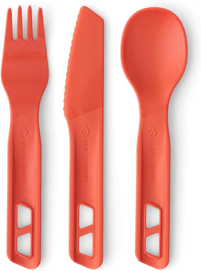 Sea to Summit Passage 3 Piece Cutlery Set - Spicy Orange