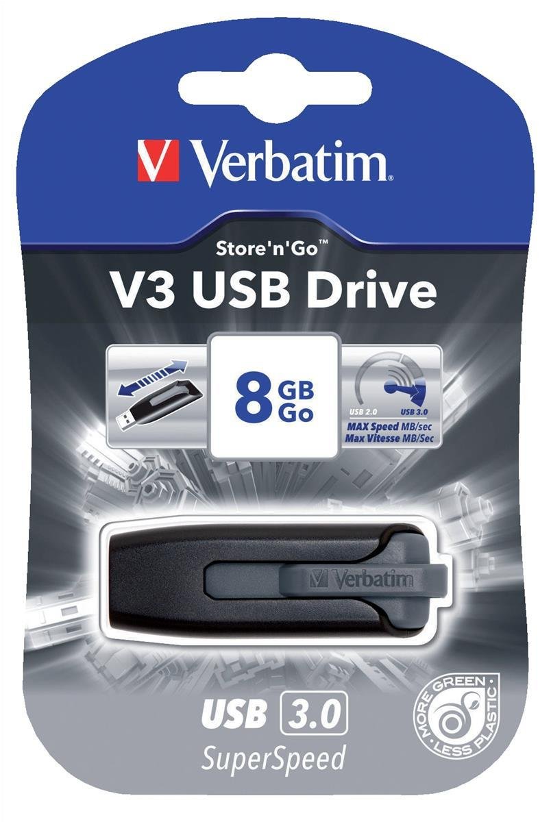 Verbatim Store 'n' Go V3 USB 3.0 Drive 16GB (Eucalyptus Green)