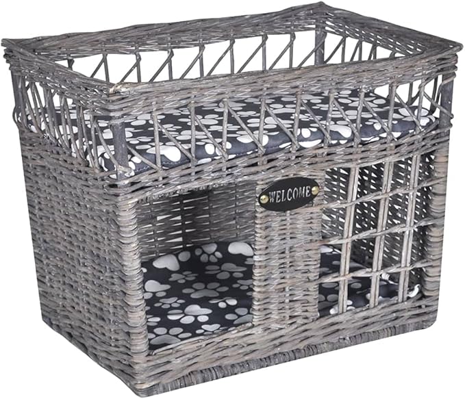 Willow Cat Tree Pet House/Bed/Scratching Post with Cushion Square