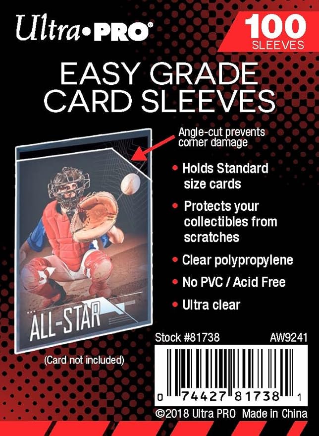 Ultra Pro Easy Grade Card Sleeves