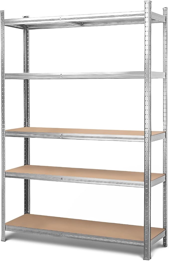 MasterSpec 5-Tier Garage Shelving 1800x1200x400mm Warehouse Rack Shelf Storage Rack Garage Shelves