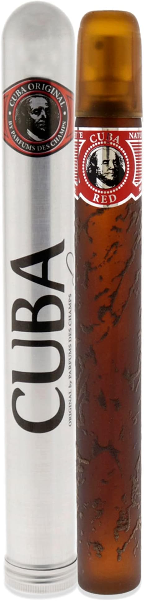 Cuba Red Eau de Toilette Spray by Fragluxe for Men
