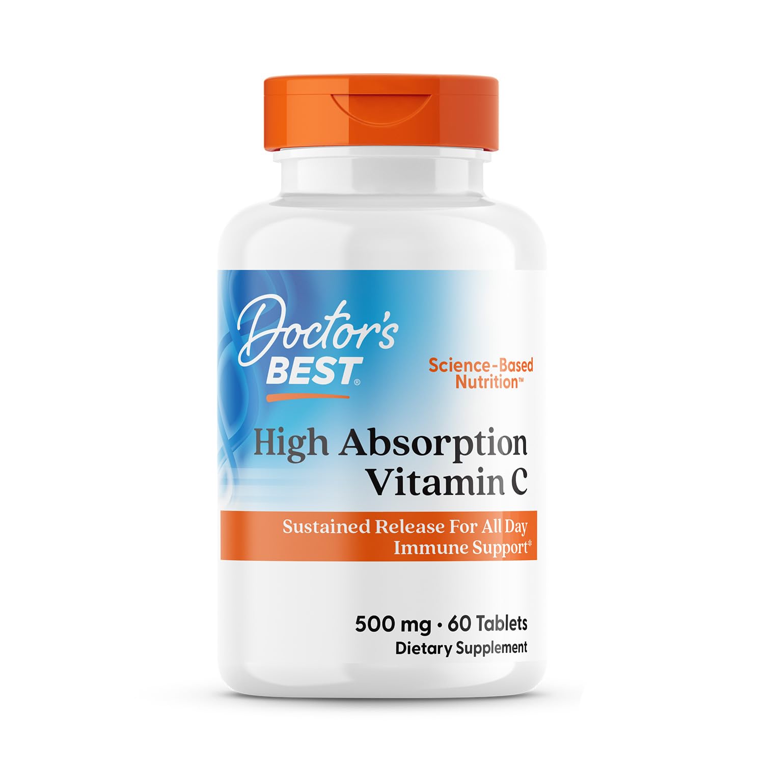 Doctor's Best Sustained Release Vitamin C with PureWay-C 60 Tablets